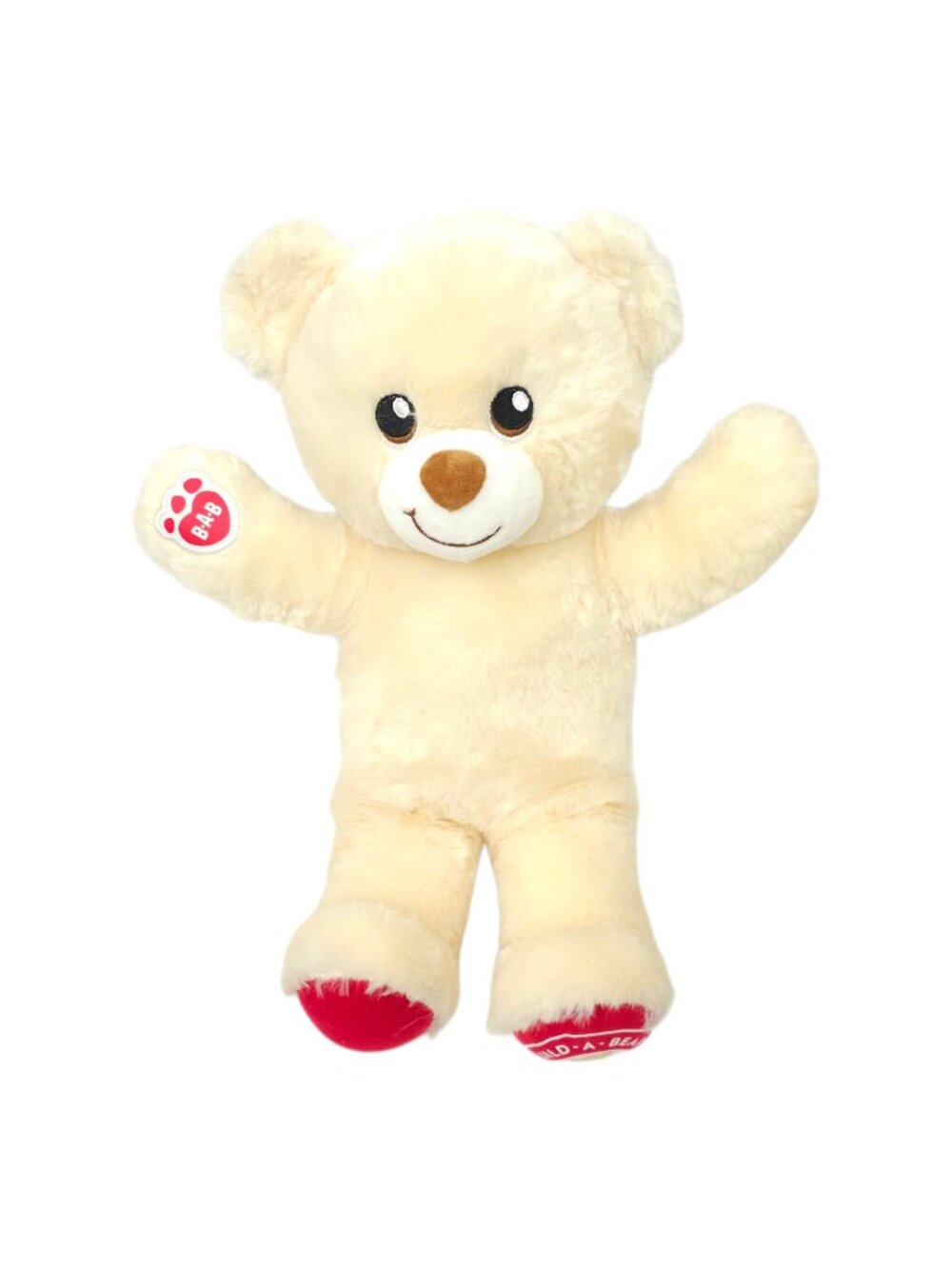 Build A Bear National Teddy Bear Day 2019 Plush Cream Stuffed Animal 15" Toy